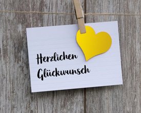 Herzlichen Glückwunsch